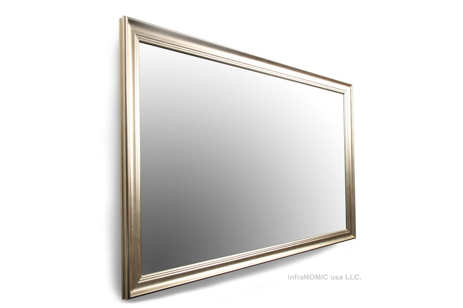 Plain Mirror - 2' x 4' Radiant Heat Panel (Frame Optional)